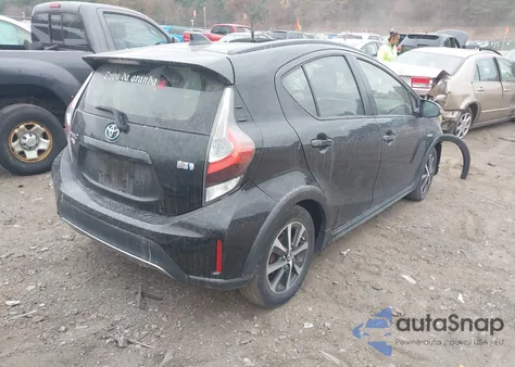 2018 Toyota Prius C Two from USA, damaged, VIN JTDKDTB37J1606137